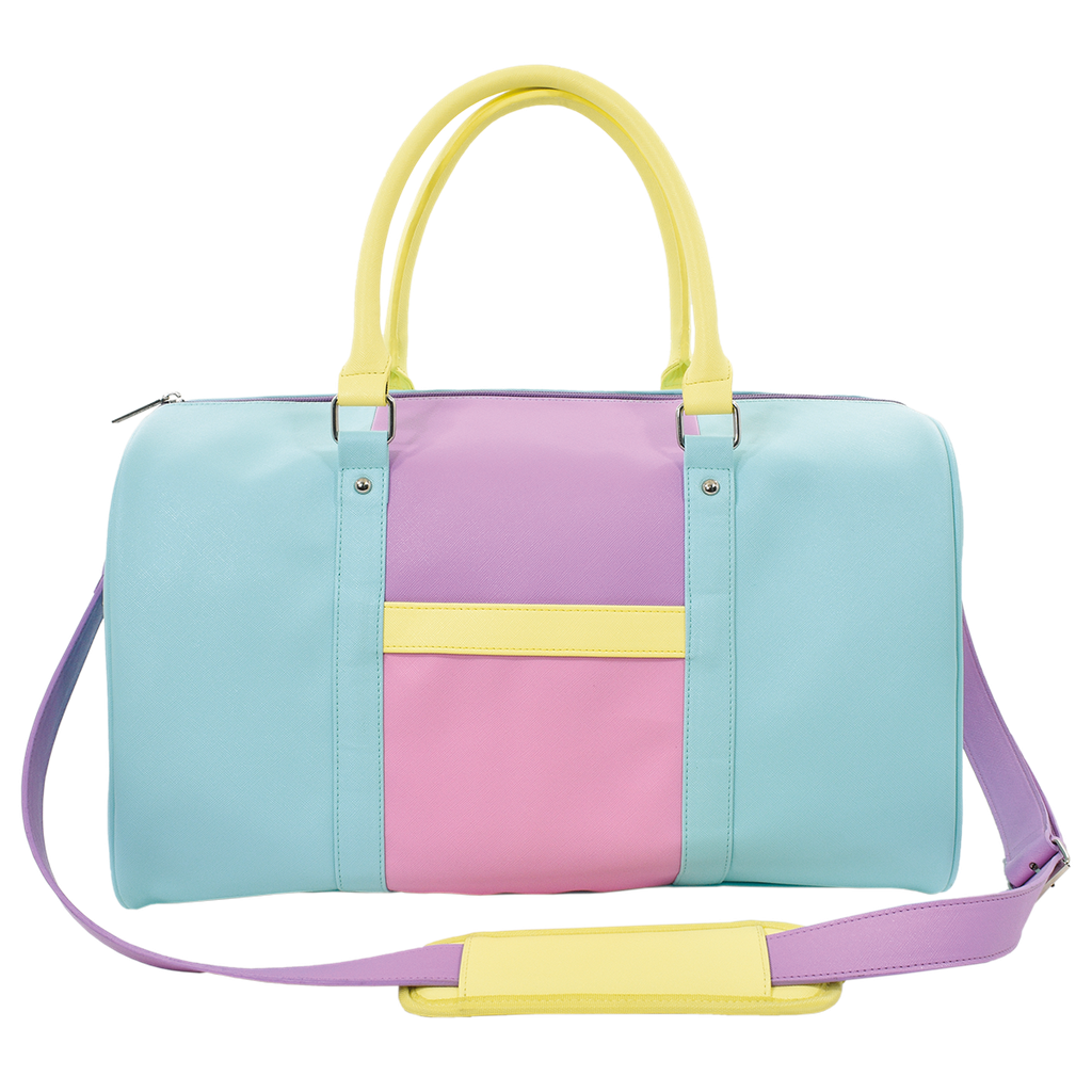Color Block Duffel Bag Iscream